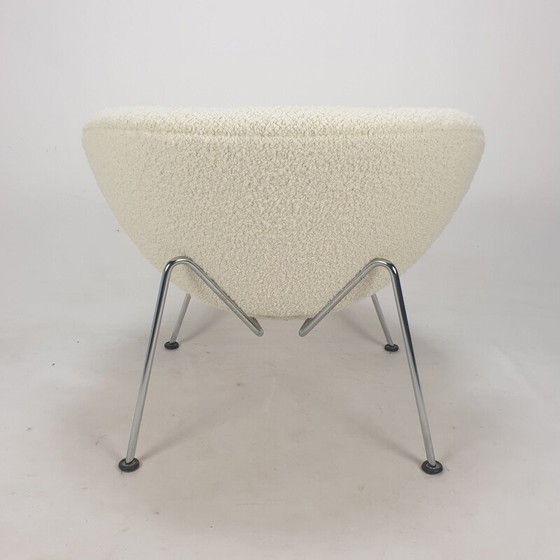 Image 1 of Vintage fauteuil en voetenbank van Pierre Paulin voor Artifort, jaren 1980