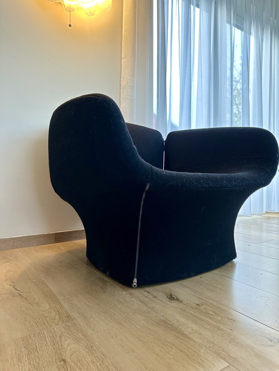 Image 1 of Poltrona MOROSO bloom nera
