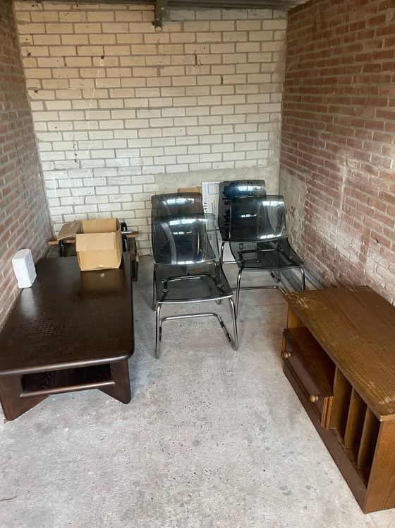 6x IKEA chairs – Dining chairs, Metal, Plastic (photo 4 of 5)