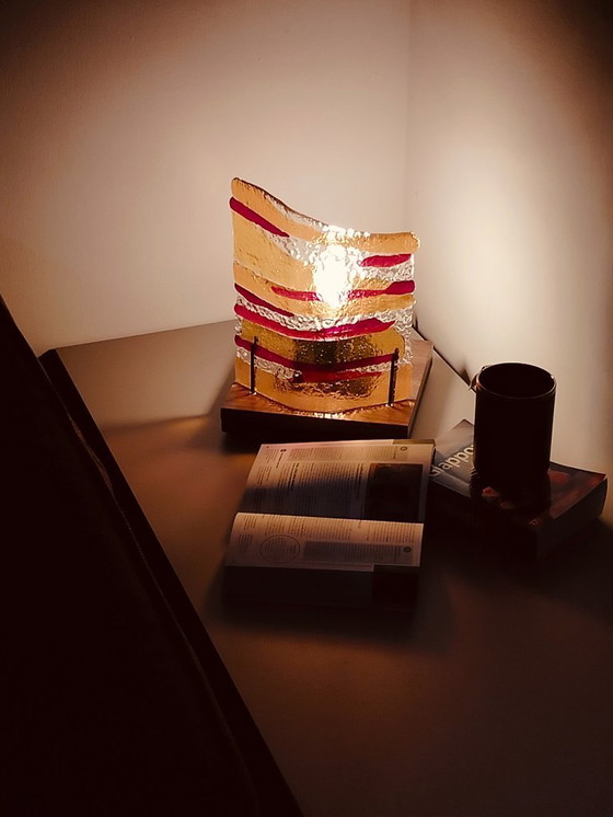 Image 1 of Handgefertigte Glaslampe — GlassTower