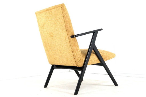 Fauteuil 'De Lier' Vintage Nieuw Gestoffeerd