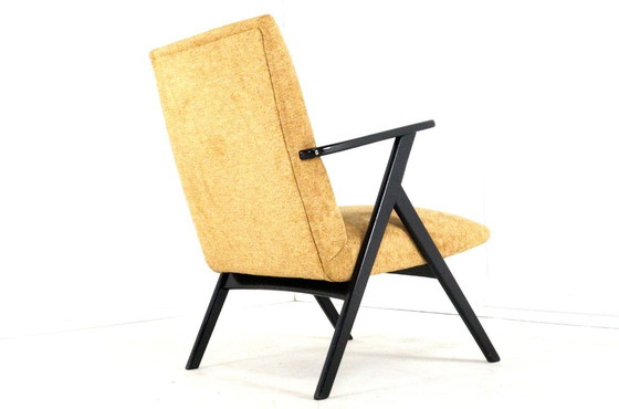 Image 1 of Fauteuil 'De Lier' Vintage Nieuw Gestoffeerd