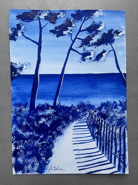 Image 1 of Boceto firmado por el artista.