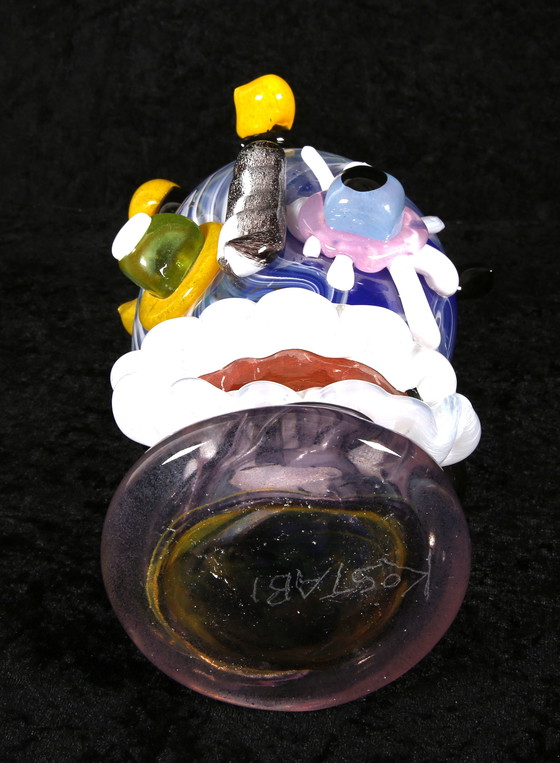 Image 1 of Kostabi, Paul - Skulptur aus Muranoglas - Unikat - Handsigniert
