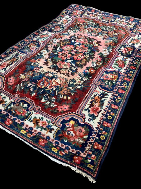 Image 1 of Vintage Persian Bakhtiari rug
