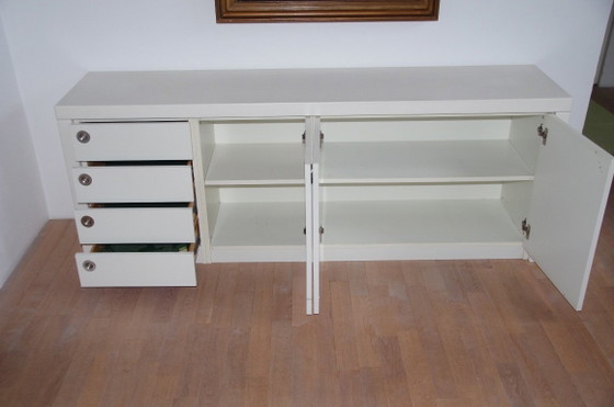 Sideboard Dutch design by Marian Harent for Base Line, Wood, White (photo 8 of 11)