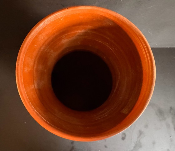 Vintage Brutalist Vase, Walter Gerhards West Germany (240/30), Perfect condition, Walter Gerhards KG, Ceramic (photo 6 of 7)