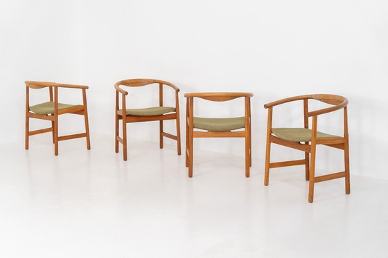Image 1 of Set aus 4 „PP203“-Sesseln von Hans J. Wegner für PP Møbler (Dänemark, 1960er Jahre).
