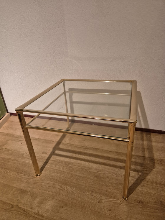 Image 1 of Vintage messing bijzettafel Orsenigo 