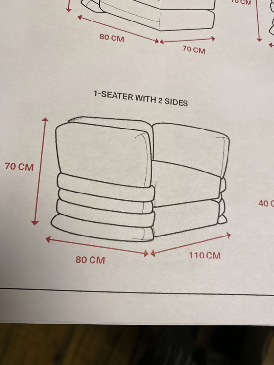 Image 1 of MULLER VAN SEVEREN PILLOW SOFA CASH REGISTER EDITION 2020