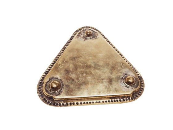 Plateau Art Déco, Pologne, années 1930 – Accessoires de table, Brass (photo 4 of 7)