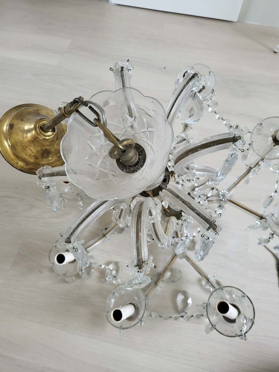 Image 1 of Grande lampadario di cristallo