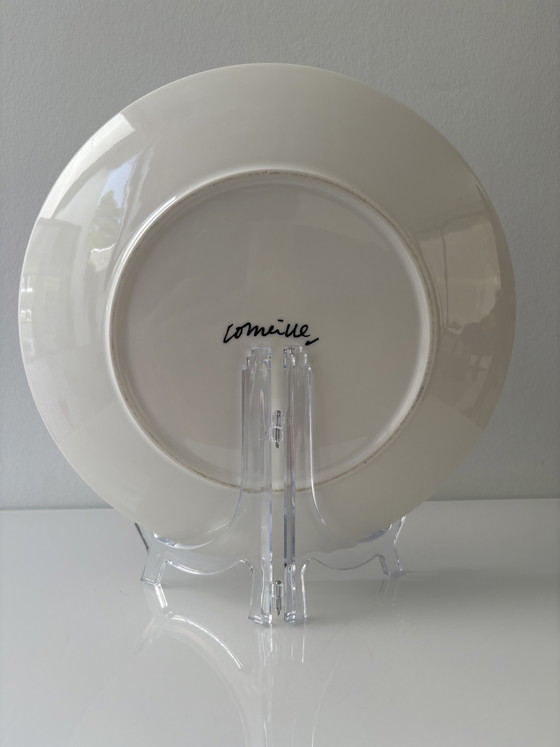Image 1 of Plato decorativo El pájaro de fuego, Corneille, 30 cm de diámetro