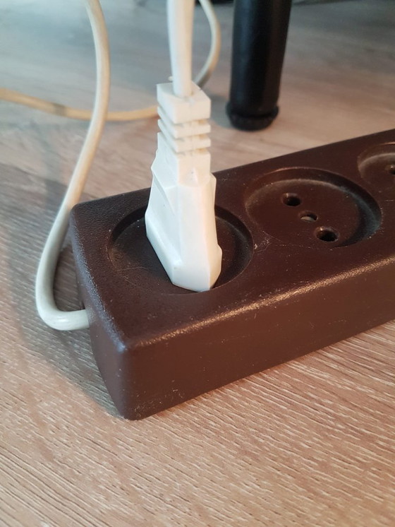 Image 1 of Ottone vintage di metà secolo - Smalto - bianco sporco