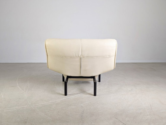 Image 1 of Cassina Veranda Sessel 1980 Vico Magistretti leder hell Design