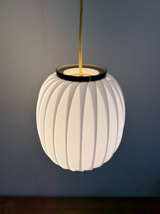 Lampada a sospensione vintage Hoyrup Bojan grande (versione rara) di Lars Schioler - Lampada di design danese (photo 2 of 8)
