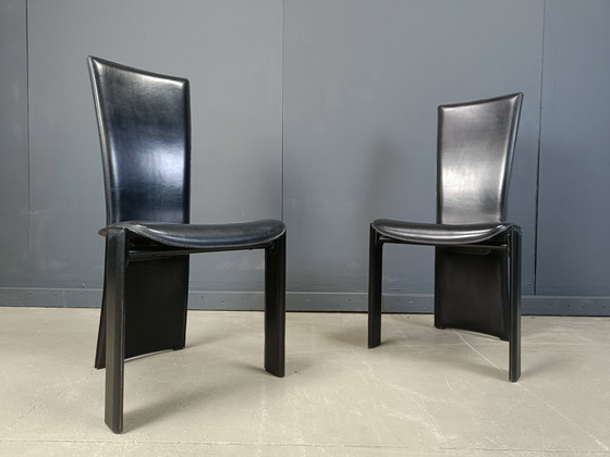 Image 1 of Vintage Dining Chairs by Pietro Costantini, 1980s, Set of 6