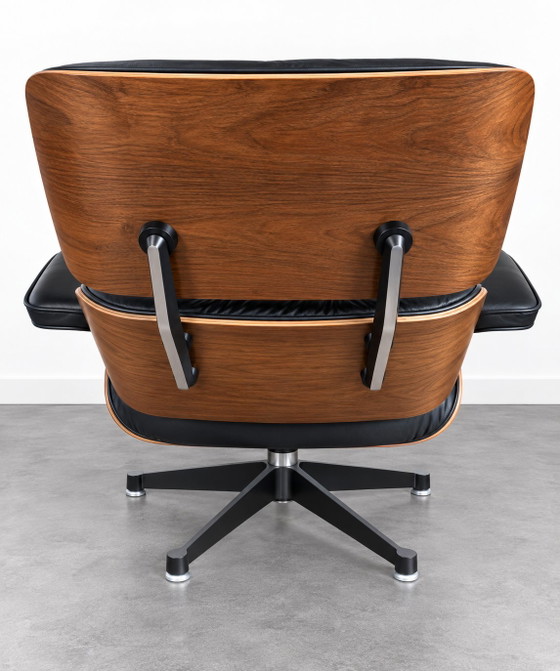 Vitra / Herman Miller Lounge Chair – Fauteuils, Leather, Metal, Modern (photo 4 of 6)