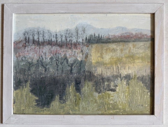 Image 1 of Joke Reynders (1936). Provence Frankrijk. Olieverf op hout