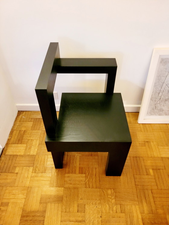 Image 1 of Steltman Chair Gerrit T. Rietveld Numbered Edition with Certificate Rietveld by Rietveld