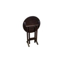 Table d'appoint pliante en chêne ancien français, années 1950