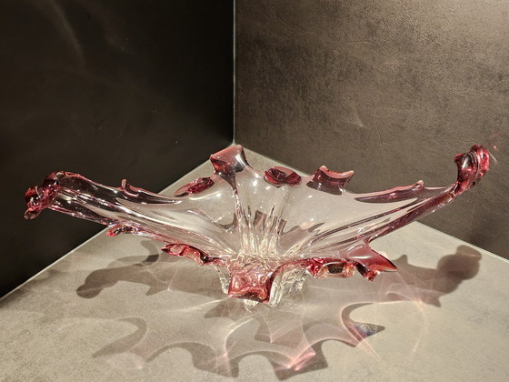 Image 1 of Vintage Murano schaal 46cm