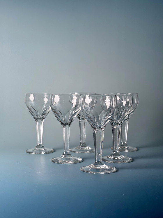 Image 1 of Val Saint Lambert - Service de boisson 6 - Cristal - Gondole