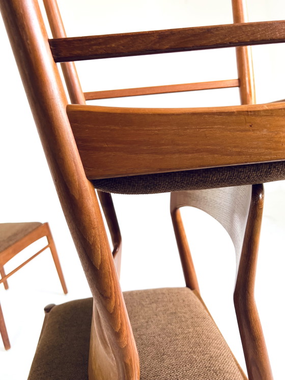 Image 1 of 6x vintage dining chair, Henning Kjærnulf '60