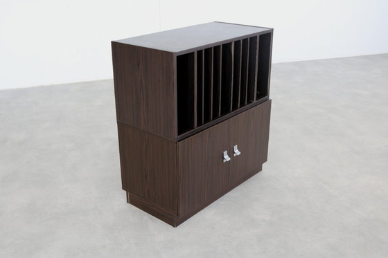 Image 1 of vintage audiomeubel | vinylkast | jaren 80 | Zweedsr
