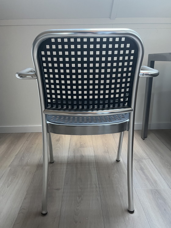 Image 1 of La Sedia Padova Argento, Vico Magistretti 2x