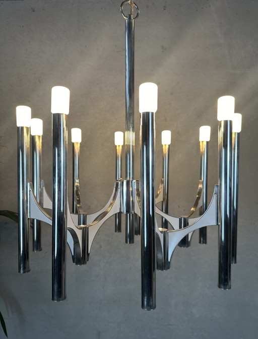 XL Vintage design ‘Orbit’ chandelier - Sciolari