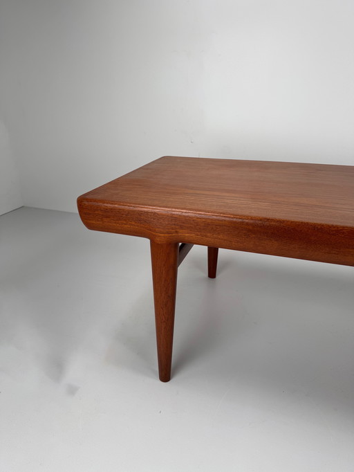 Johannes Andersen Couchtisch für CF Christensen – Dänisches Design mit versteckter Funktionalität