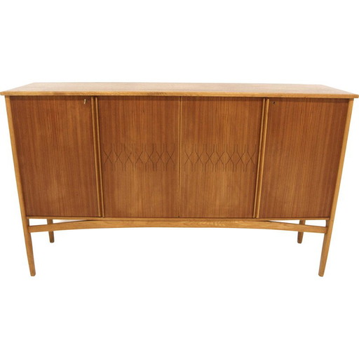 Cassetto vintage "Borgia" in teak di Svante Skogh per Seffle Möbelfabrik, Svezia anni '60