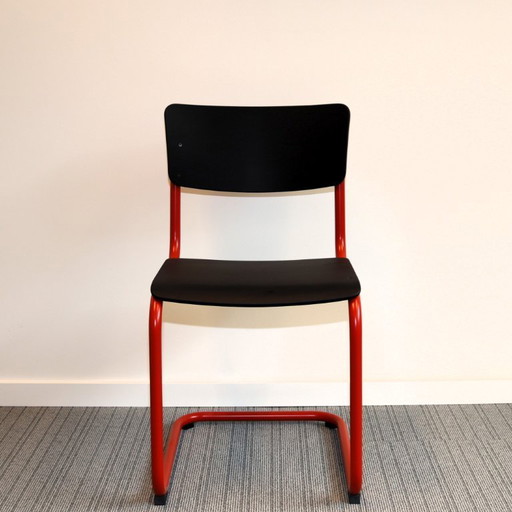 Thonet stoel s 43 Mart Stam - unieke combinatie