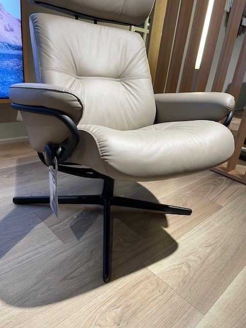 Image 1 of Stressless Berlin relaxfauteuil met poef
