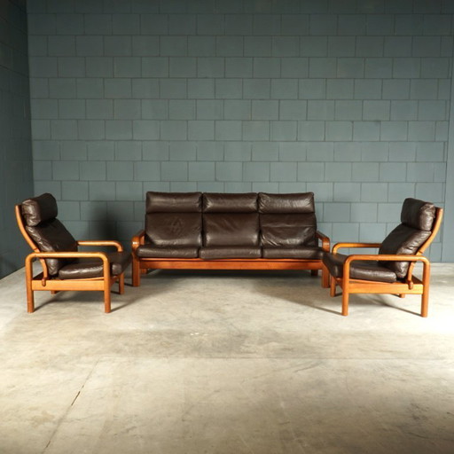 Vintage Danish sofa/seating group - L. Olsen & Son - teak - 1960s