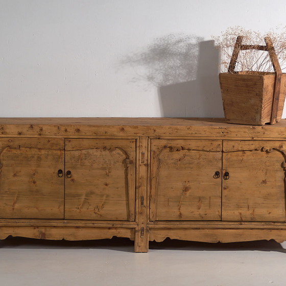 Buffet bas oriental antique (c.1900) #13 (photo 4 of 9)