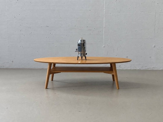 Table basse ovale Mid-Century avec étagère – Style scandinave – Tables basses, Wood (photo 12 of 12)