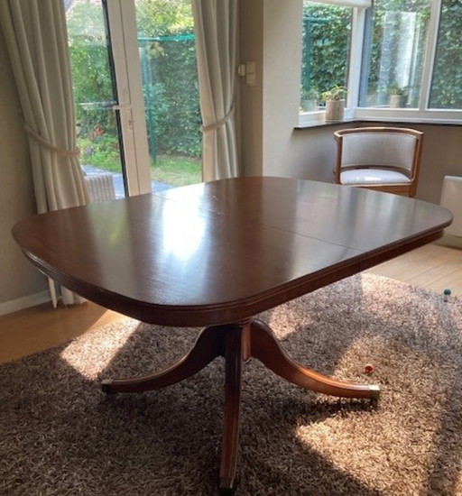 Dining table extendable 130-180 x 110