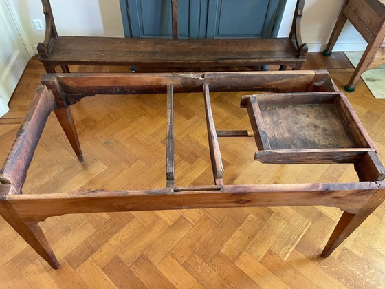 Tavolo da fattoria allungabile Tavolo da pranzo antico francese XIX secolo – Tavoli da pranzo, Legno (photo 23 of 25)