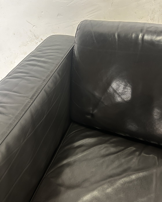 Image 1 of Divano “Forum” di Robin Day per Habitat – pelle cioccolato, 1990