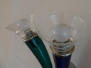 Lampada da parete doppia Ducale di Artemide Design, in vetro di Murano bicolore.