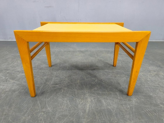 Image 1 of Portavasi in faggio stile metà secolo con piani Umakart, set anni '70