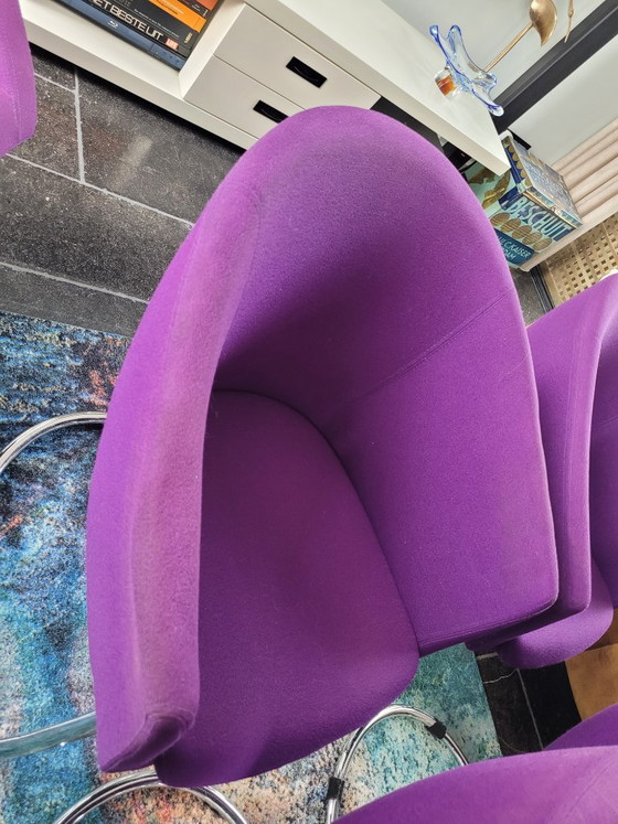 Artifort Megan Stoel 6-delig – Eetkamerstoelen, Metal, Textile (photo 5 of 6)