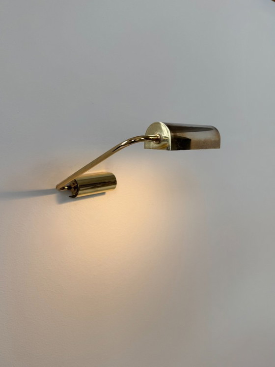 Image 1 of Applique vintage regolabile in ottone, Francia, 1970