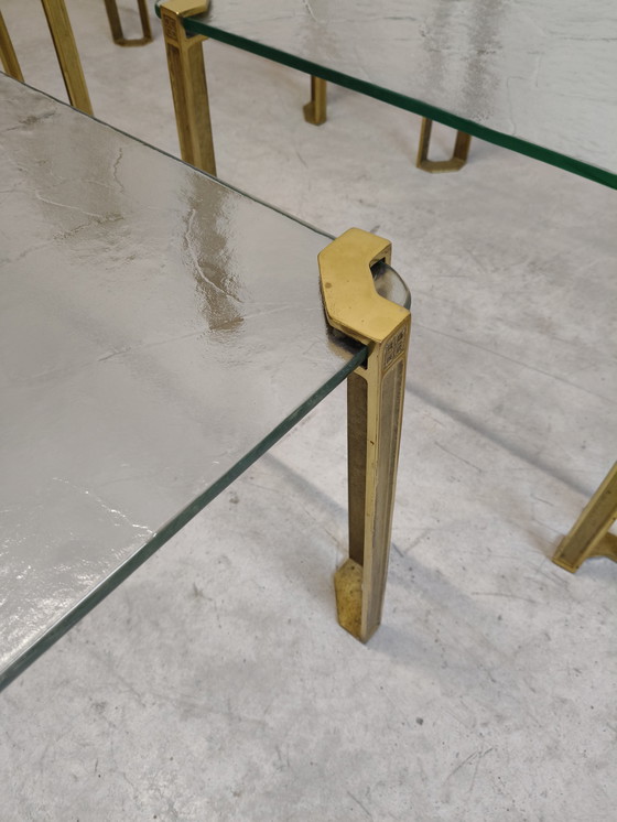 Image 1 of Tavolino da caffè con due tavolini laterali