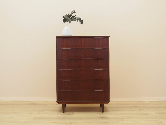Image 1 of Teakhouten ladekast, Deens design, jaren 70, gemaakt in Denemarken.