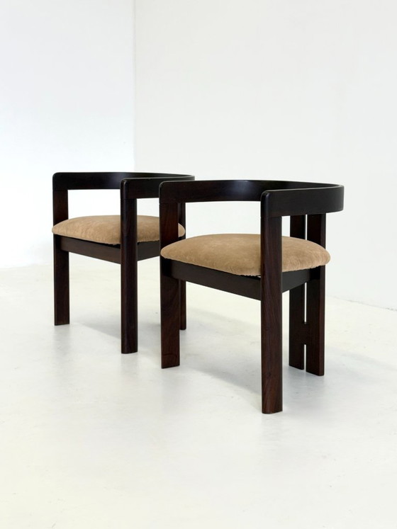 Image 1 of Set aus 2 Pigreco-Stühlen von Tobia & Afra Scarpa