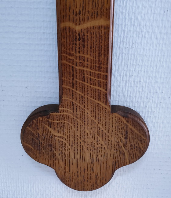 Image 1 of Vintage massief houten hoedenstandaard