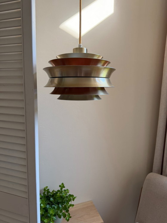 Image 1 of Vintage Granhaga Trava pendant - Carl Thore - Swedish design lamp